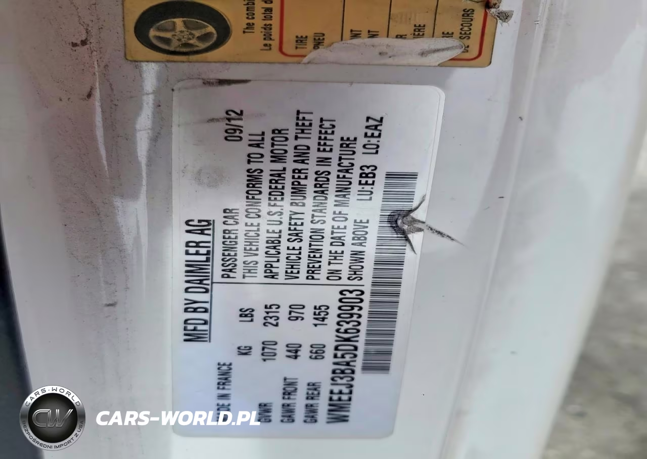2013 Smart Fortwo Pure VIN:WMEEJ3BA5DK639903 - 12