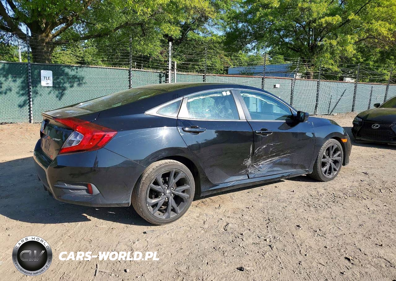 2019 Honda Civic Sport VIN:2HGFC2F85KH594109 - 3