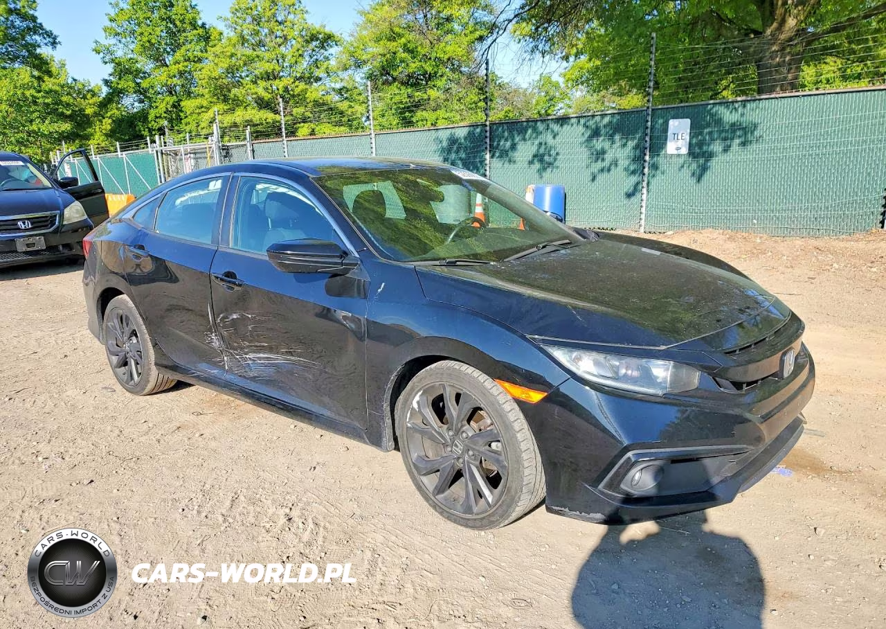 2019 Honda Civic Sport VIN:2HGFC2F85KH594109 - 4