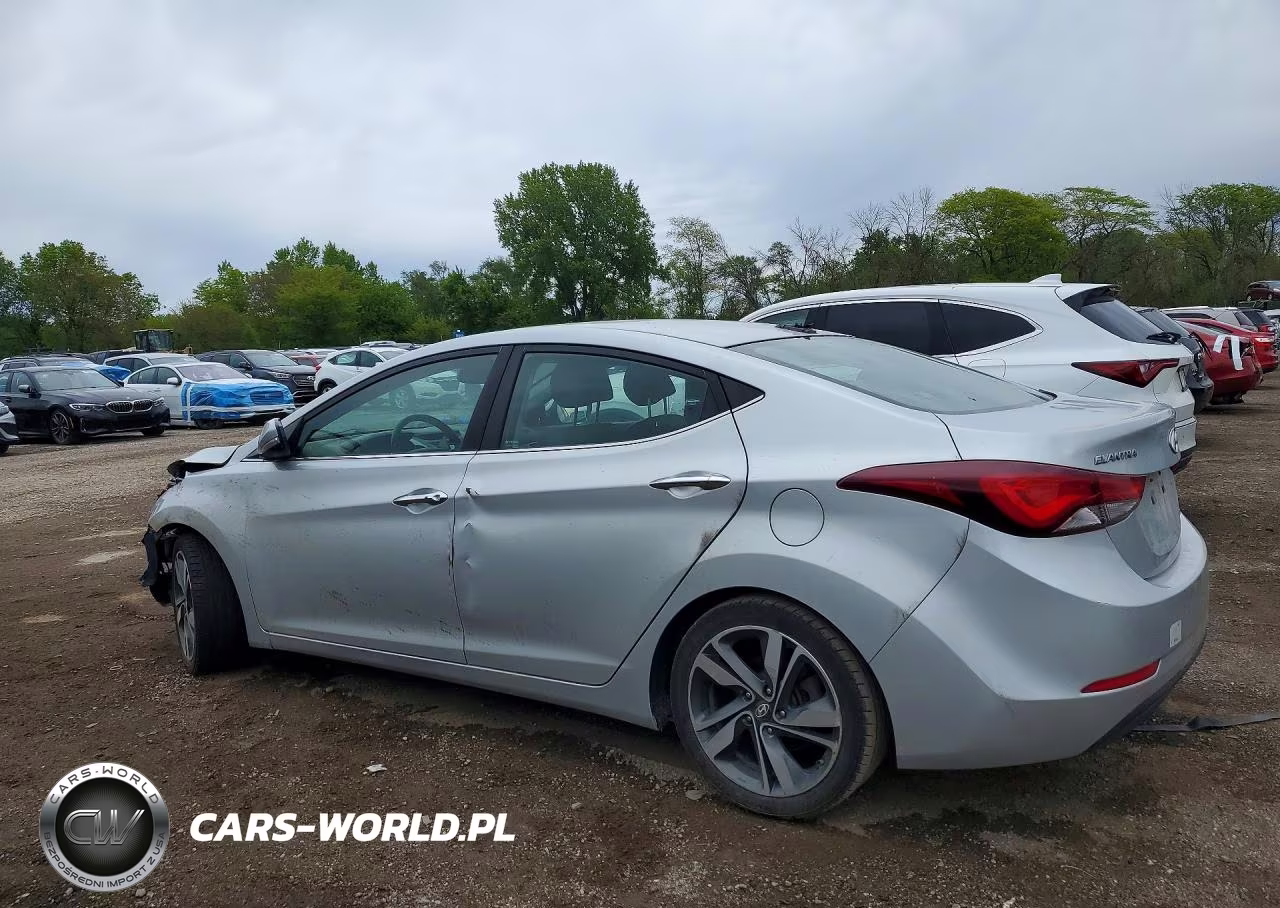 2014 Hyundai Elantra Limited VIN:KMHDH4AE6EU088429 - 2
