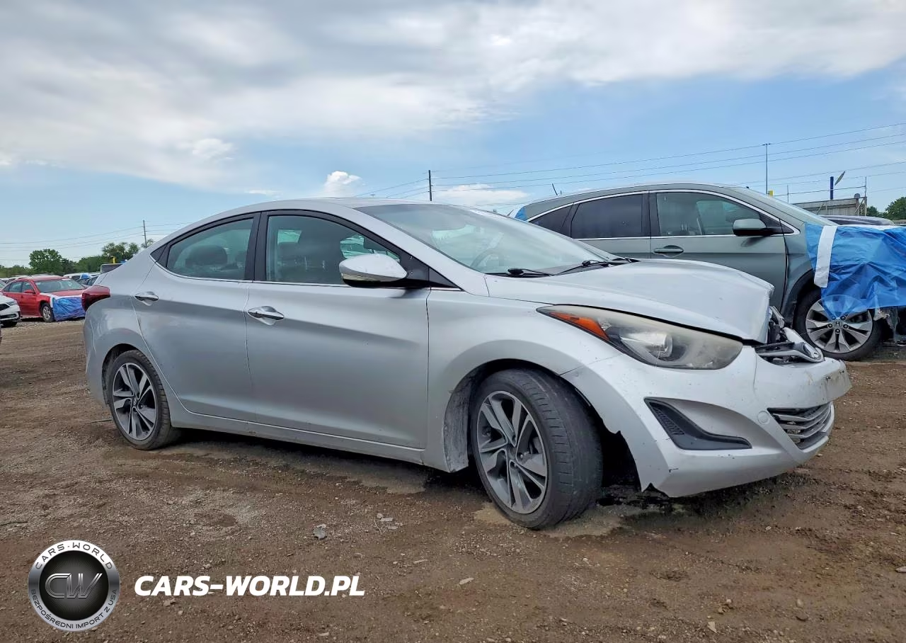 2014 Hyundai Elantra Limited VIN:KMHDH4AE6EU088429 - 4