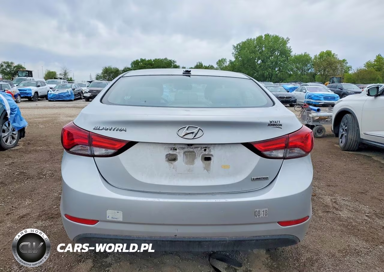 2014 Hyundai Elantra Limited VIN:KMHDH4AE6EU088429 - 6