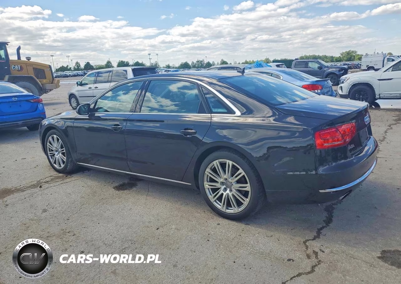 2013 Audi A8 L Quattro VIN:WAURGAFD9DN034088 - 2