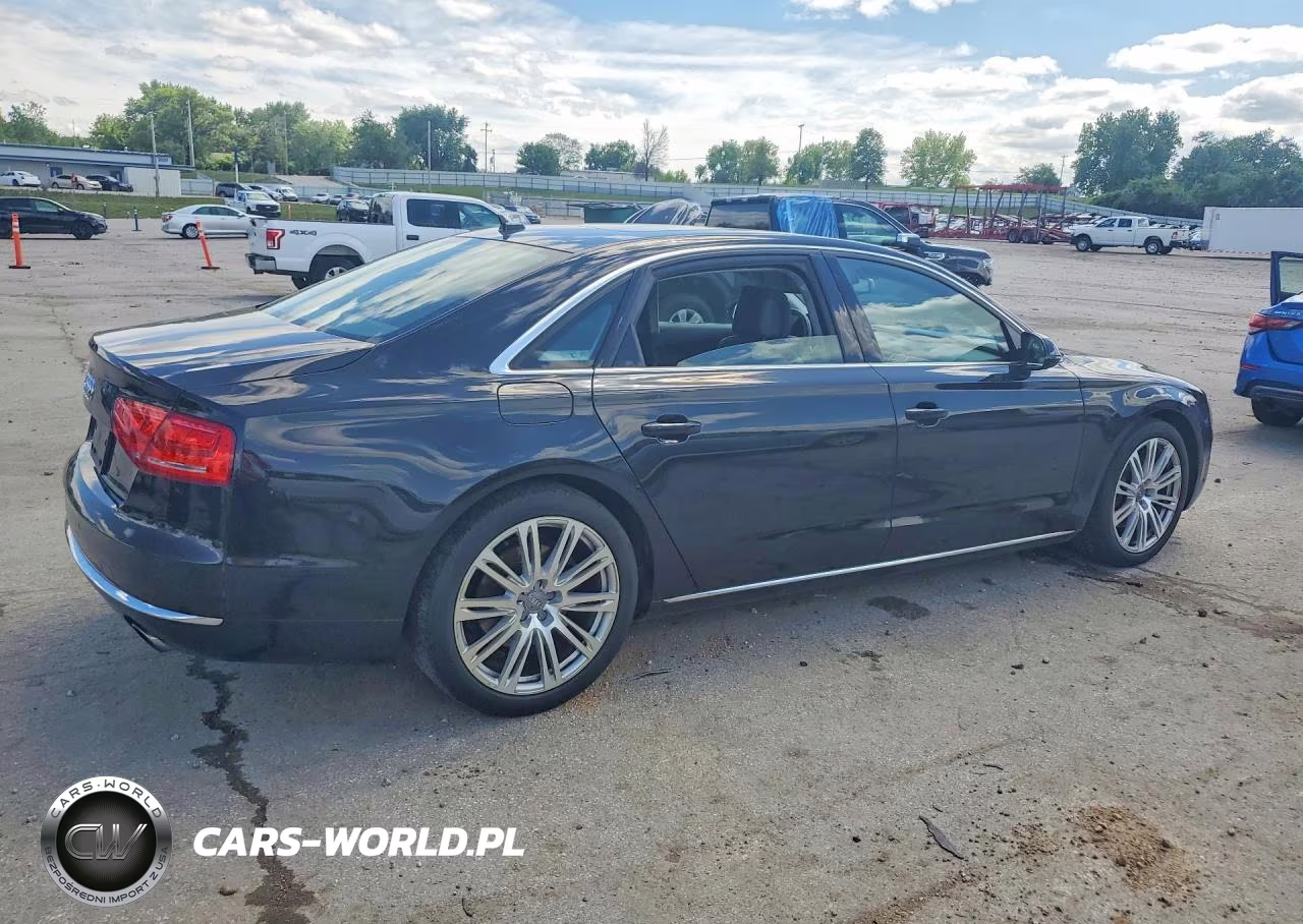 2013 Audi A8 L Quattro VIN:WAURGAFD9DN034088 - 3