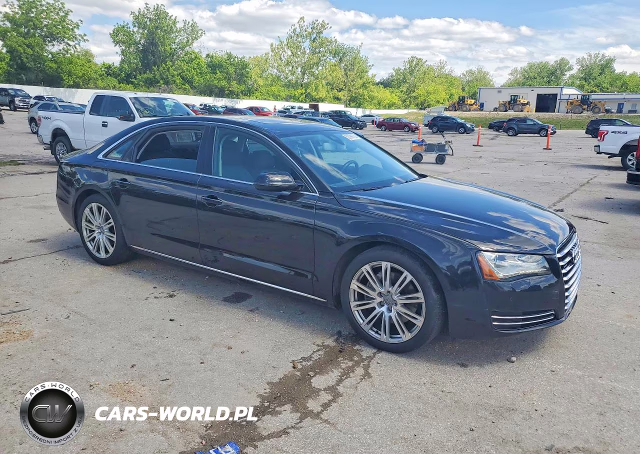 2013 Audi A8 L Quattro VIN:WAURGAFD9DN034088 - 4