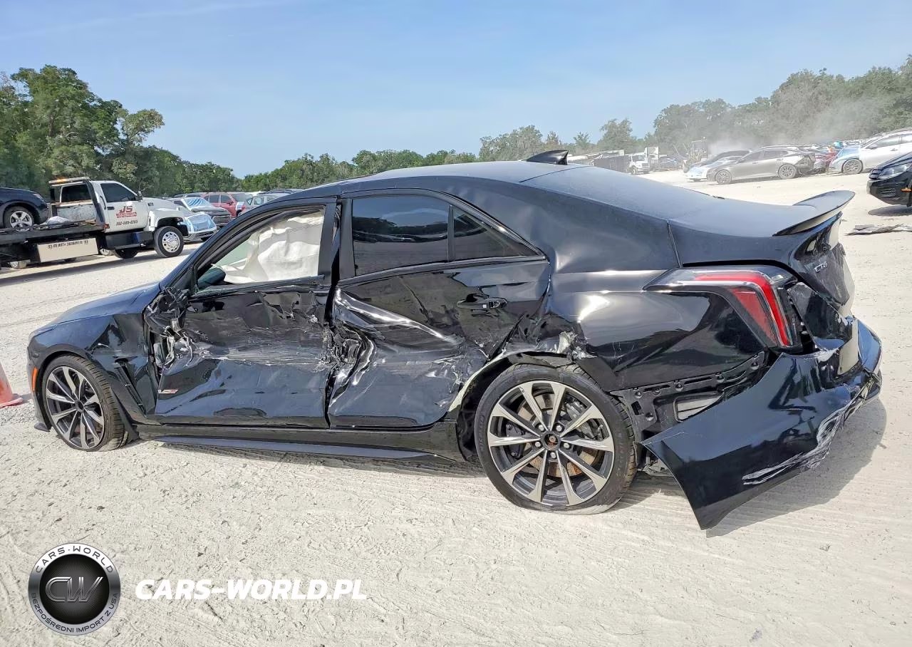 2023 Cadillac Ct4-V Blackwing VIN:1G6DL5RP2P0410219 - 2