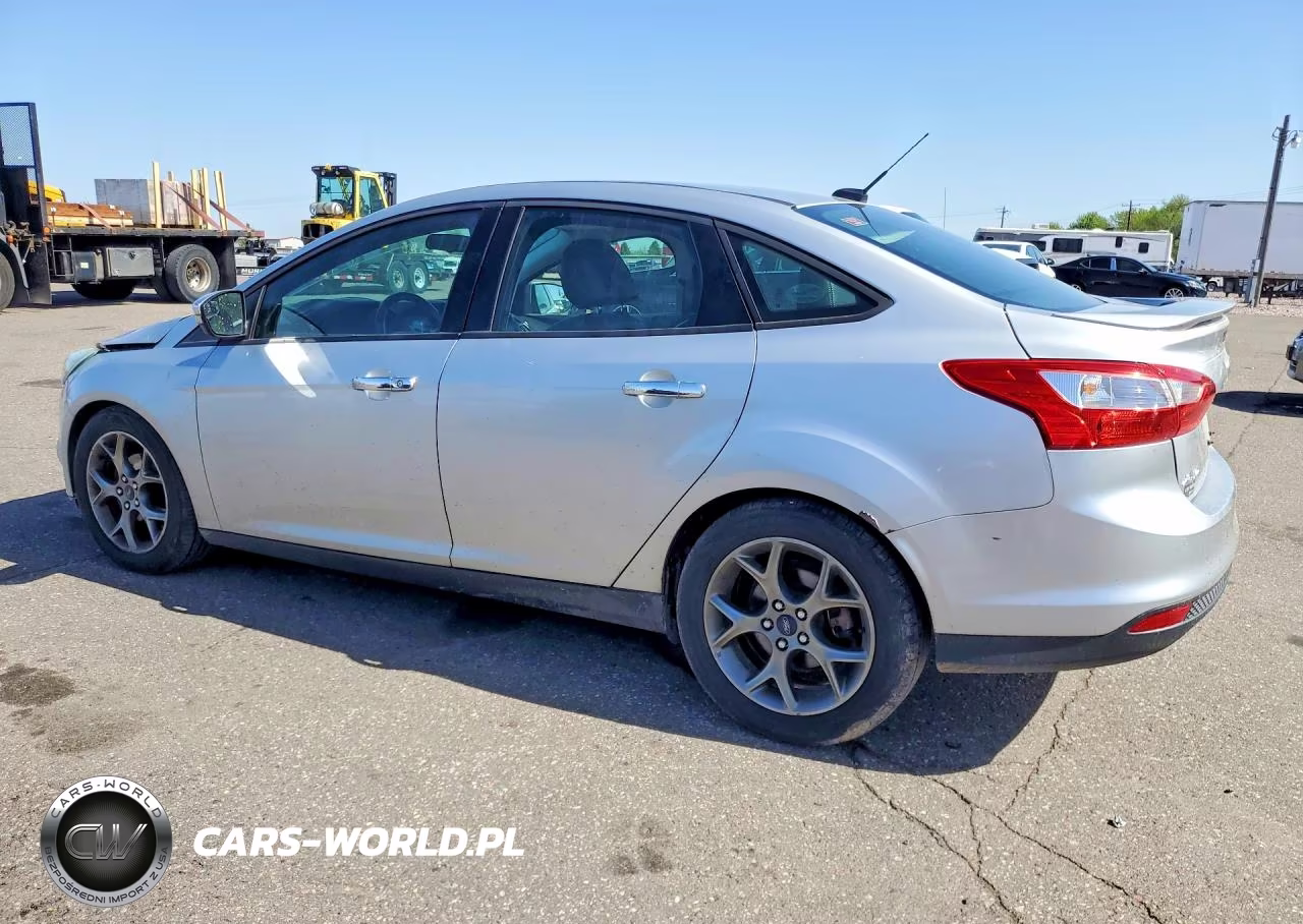 2013 Ford Focus Se VIN:1FADP3F29DL205107 - 2