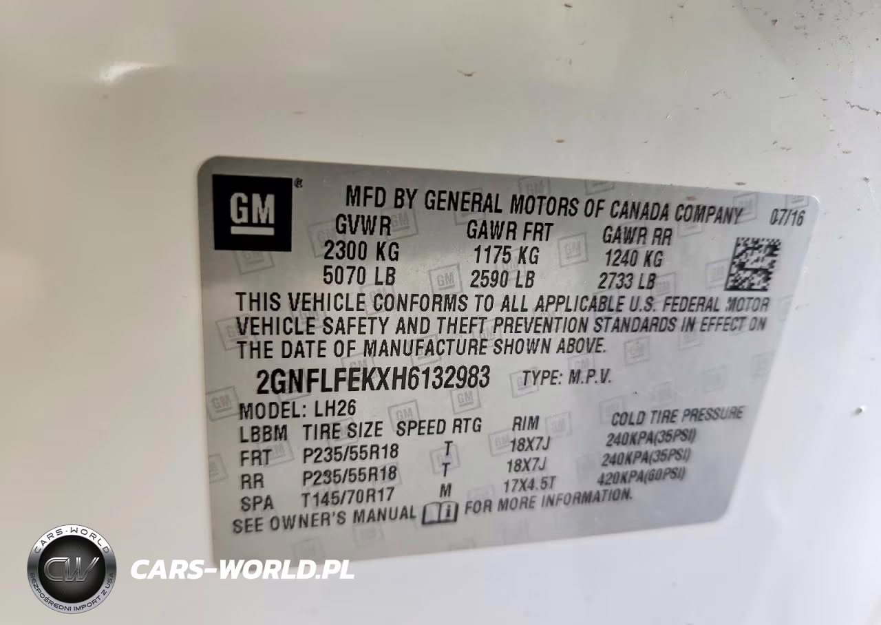2017 Chevrolet Equinox Lt VIN:2GNFLFEKXH6132983 - 13