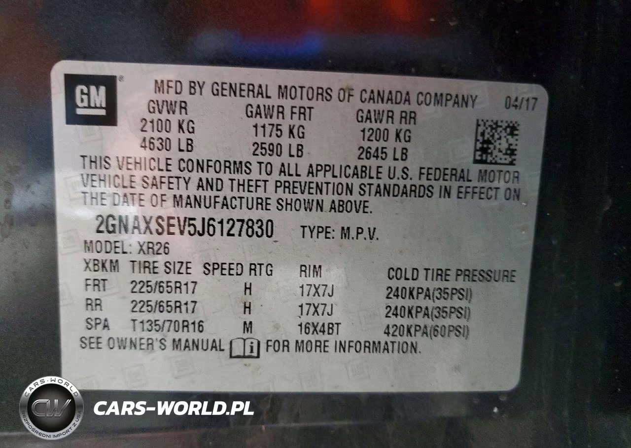 2018 Chevrolet Equinox Lt VIN:2GNAXSEV5J6127830 - 13