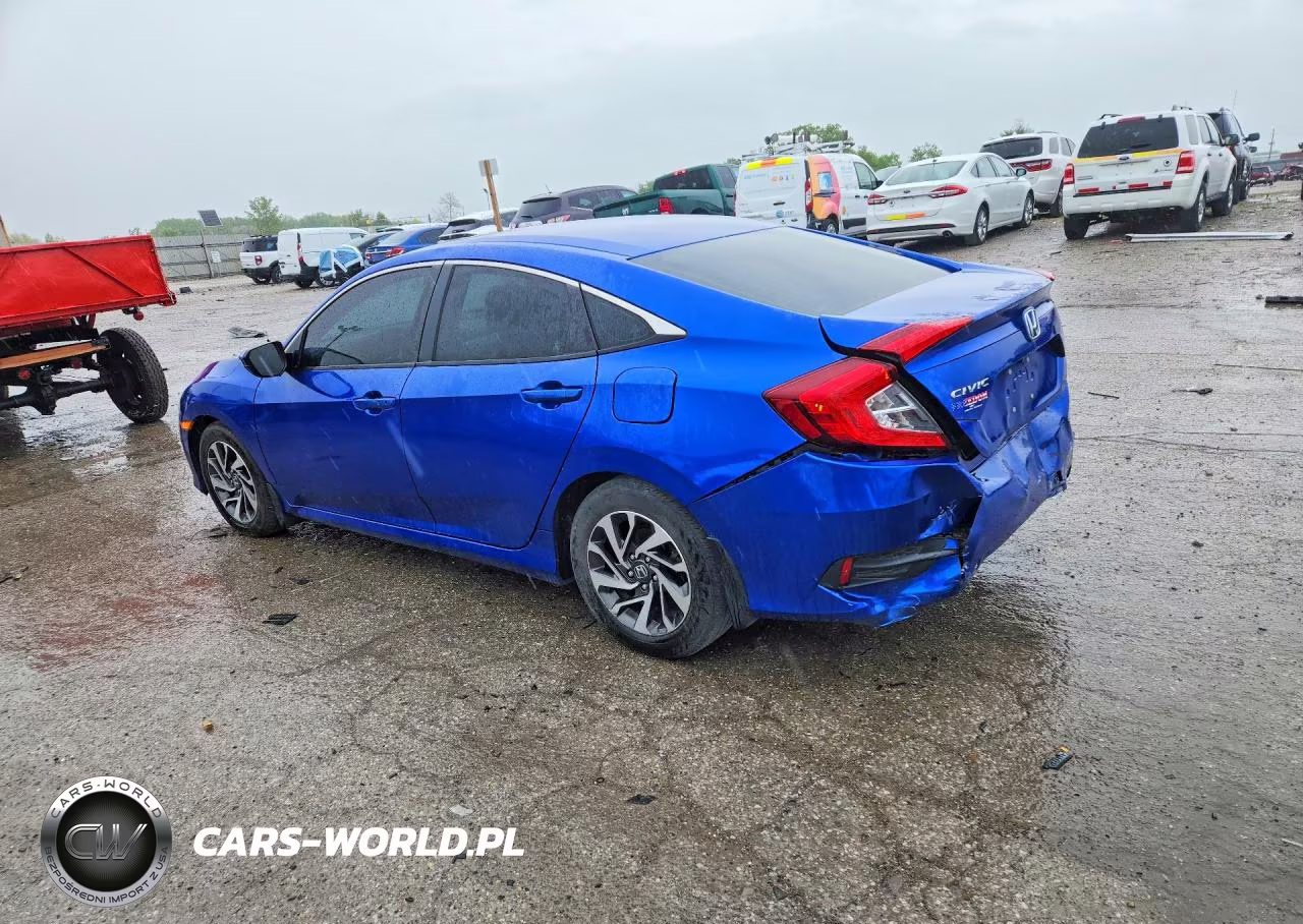 2016 Honda Civic Ex VIN:19XFC2F77GE096941 - 2