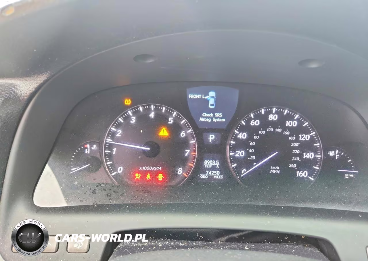 2007 Lexus Ls 460 VIN:JTHBL46F275032561 - 9