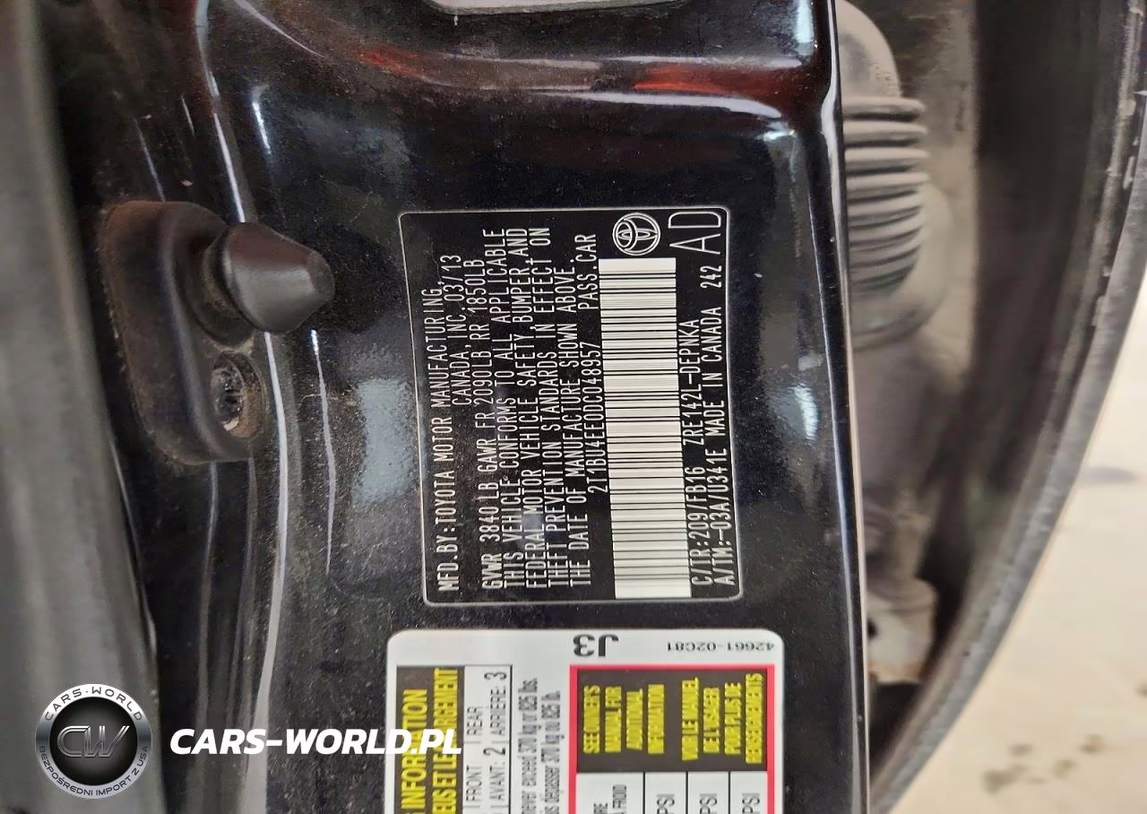 2013 Toyota Corolla Le VIN:2T1BU4EE0DC048957 - 12