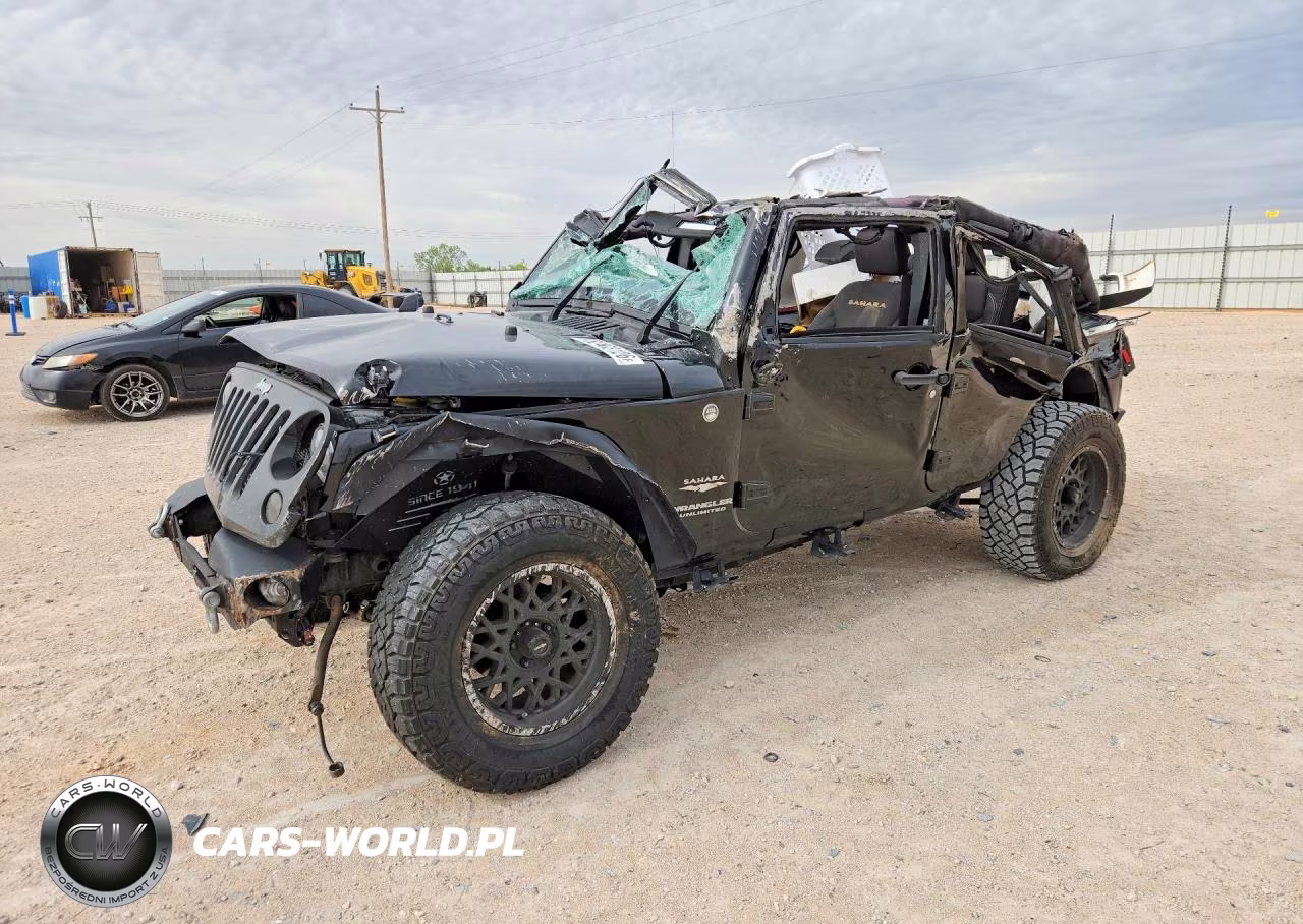2015 Jeep Wrangler Unlimited Sahara VIN:1C4BJWEG6FL572566 - 1