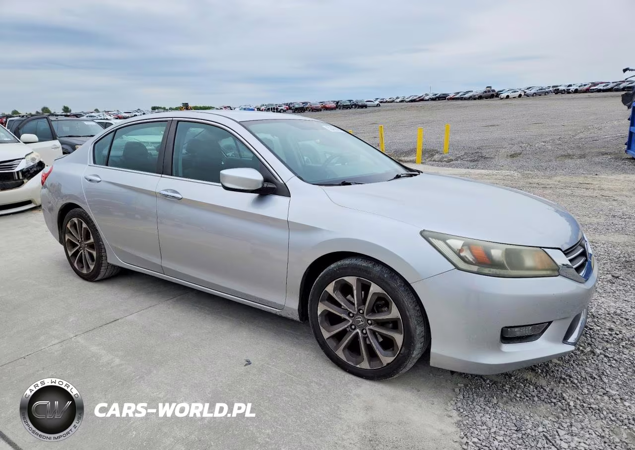 2014 Honda Accord Sport VIN:1HGCR2F58EA015401 - 4