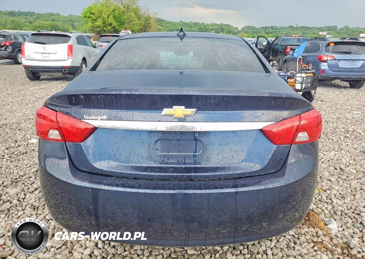 2017 Chevrolet Impala Lt VIN:2G1105S31H9194444 - 6