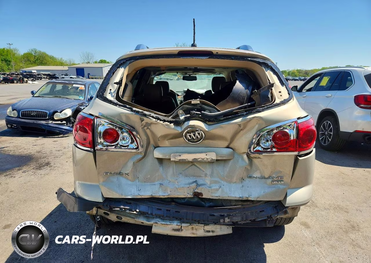 2010 Buick Enclave Cxl VIN:5GALVBEDXAJ128202 - 6
