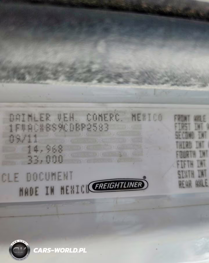 2012 Freightliner Business Class M2 Vacuum Truck VIN:1FVACXBS9CDBP2583 - 10