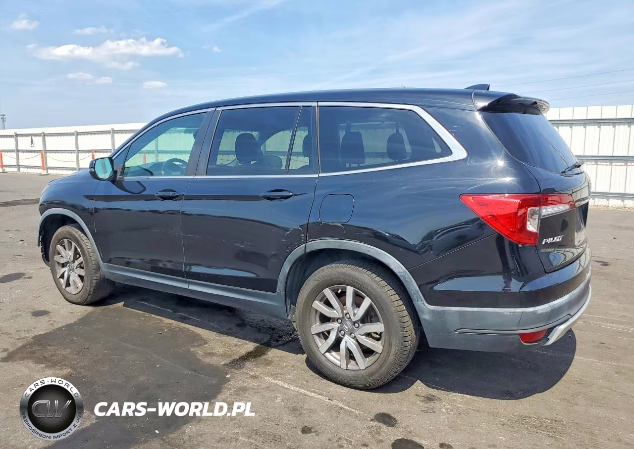 2020 Honda Pilot Exl VIN:5FNYF5H51LB028670 - 2