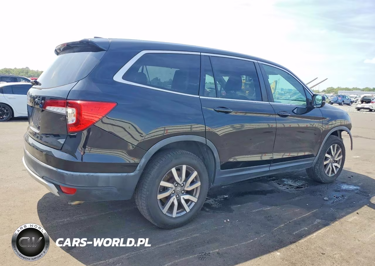 2020 Honda Pilot Exl VIN:5FNYF5H51LB028670 - 3