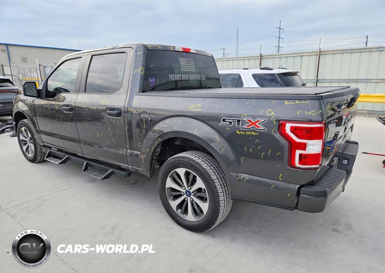 2020 Ford F150 Supercrew VIN:1FTEW1CP2LKD87310 - 2