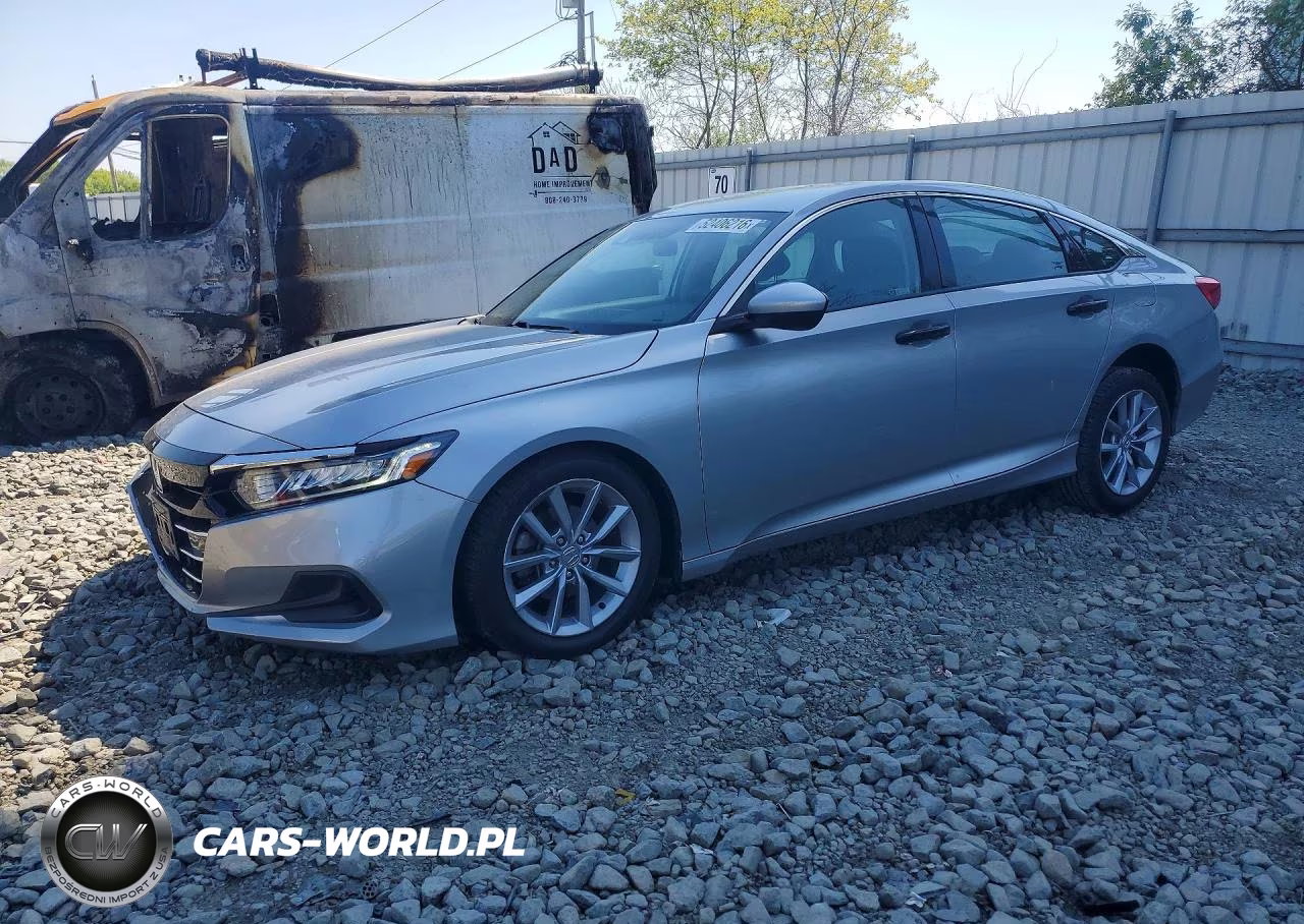 2021 Honda Accord Lx VIN:1HGCV1F1XMA112830 - 1