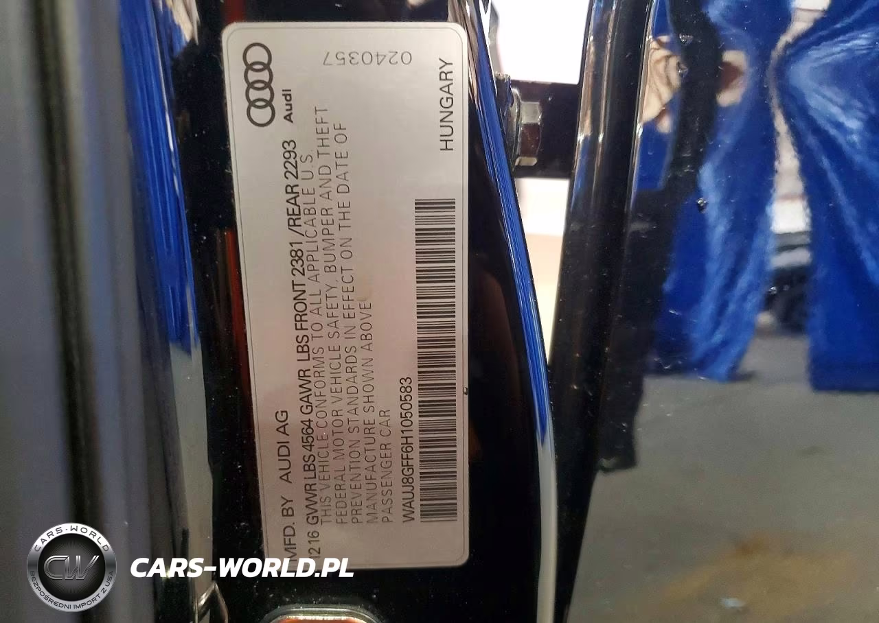 2017 Audi A3 Premium Plus VIN:WAUJ8GFF6H1050583 - 12