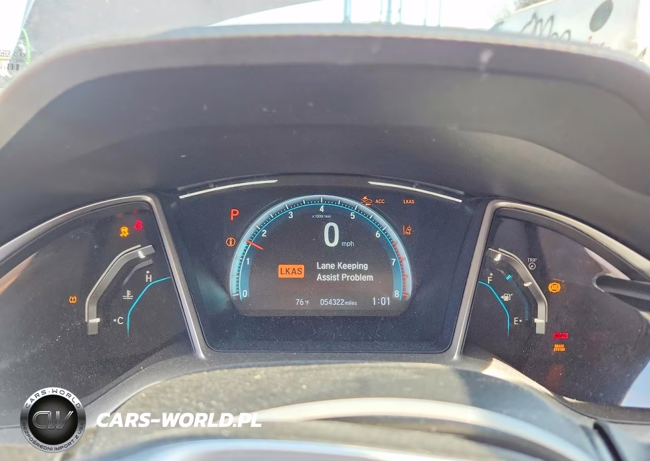 2021 Honda Civic Ex VIN:19XFC1F3XME200728 - 9