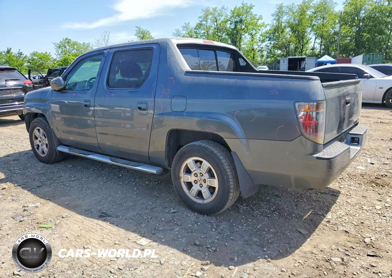 2008 Honda Ridgeline Rtl VIN:2HJYK16578H534508 - 2