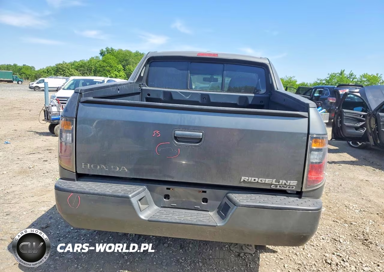 2008 Honda Ridgeline Rtl VIN:2HJYK16578H534508 - 6