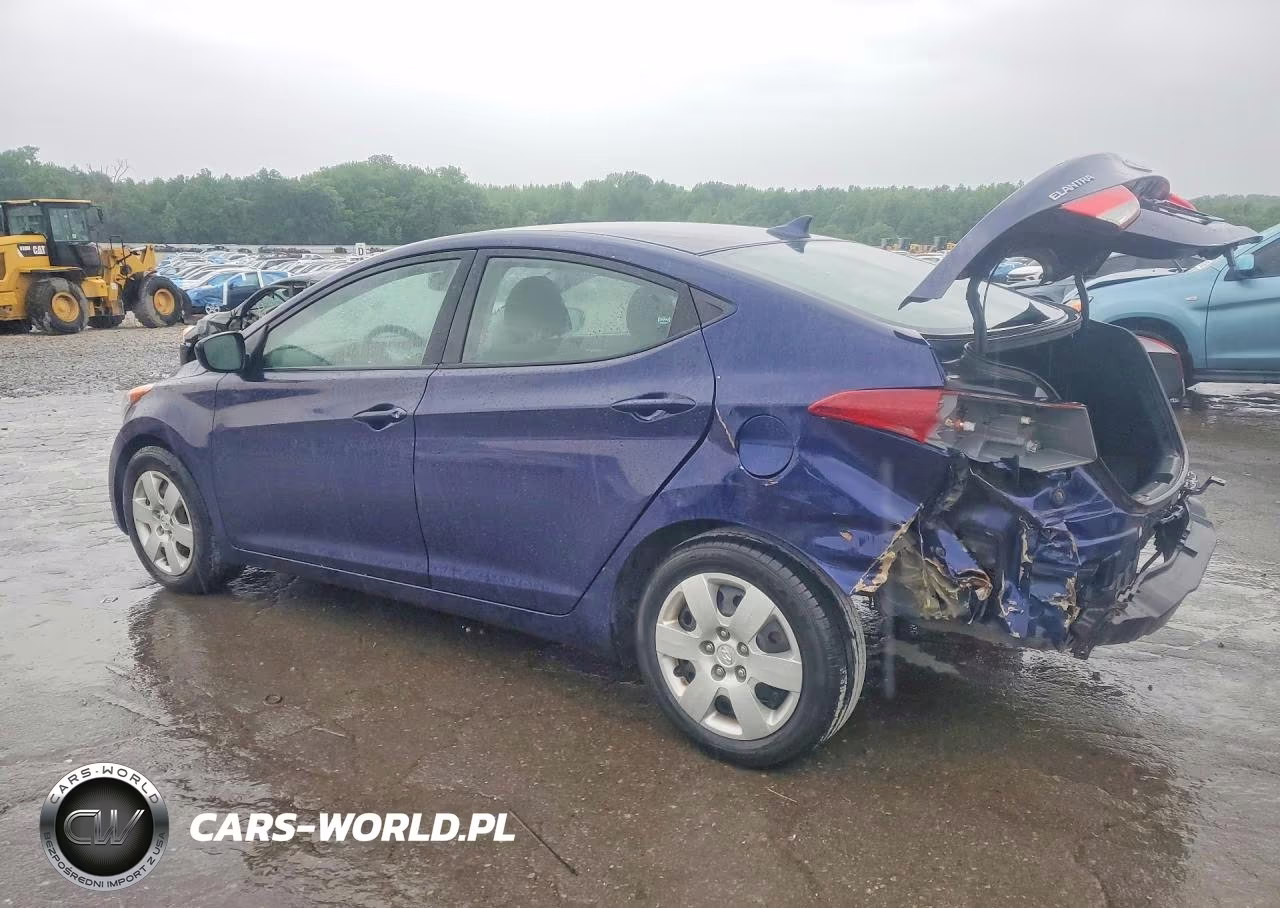 2012 Hyundai Elantra Gls VIN:5NPDH4AE0CH096053 - 2