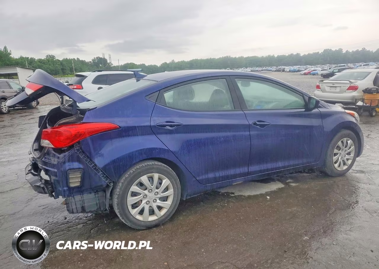 2012 Hyundai Elantra Gls VIN:5NPDH4AE0CH096053 - 3