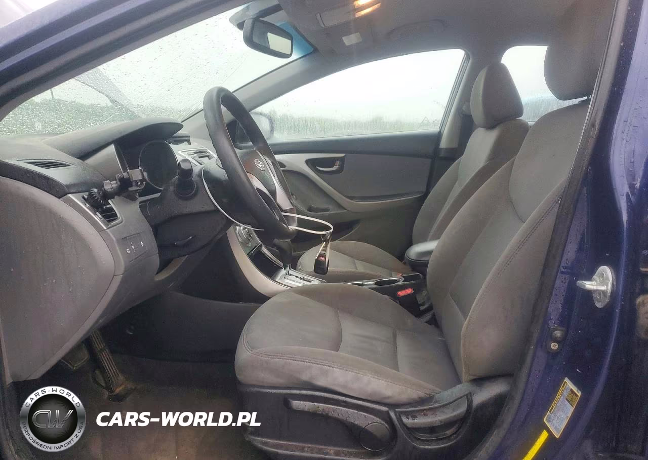 2012 Hyundai Elantra Gls VIN:5NPDH4AE0CH096053 - 7