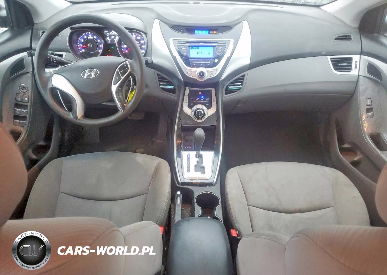 2012 Hyundai Elantra Gls VIN:5NPDH4AE0CH096053 - 8