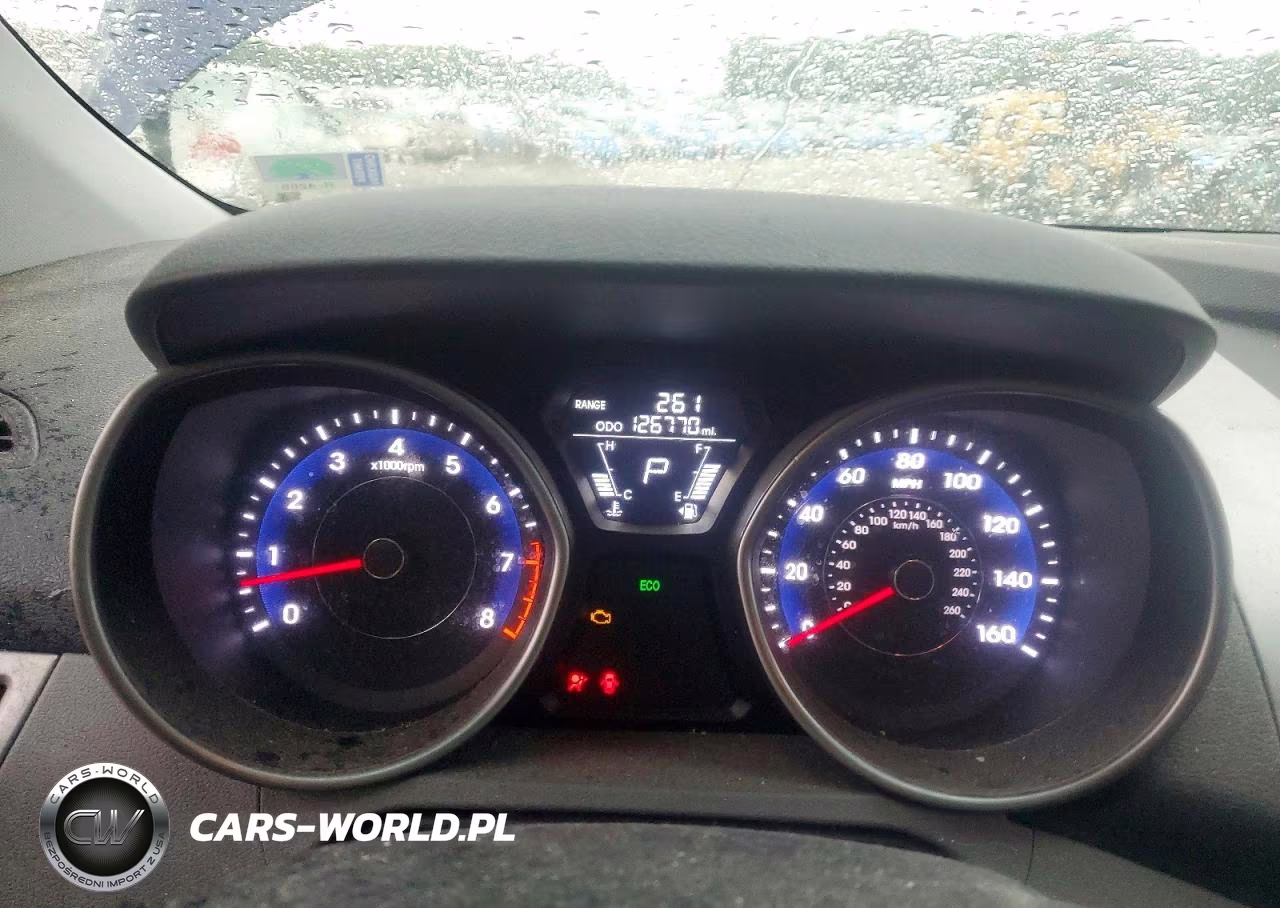 2012 Hyundai Elantra Gls VIN:5NPDH4AE0CH096053 - 9