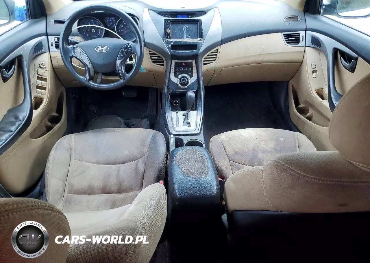 2011 Hyundai Elantra Gls VIN:5NPDH4AE5BH023842 - 8