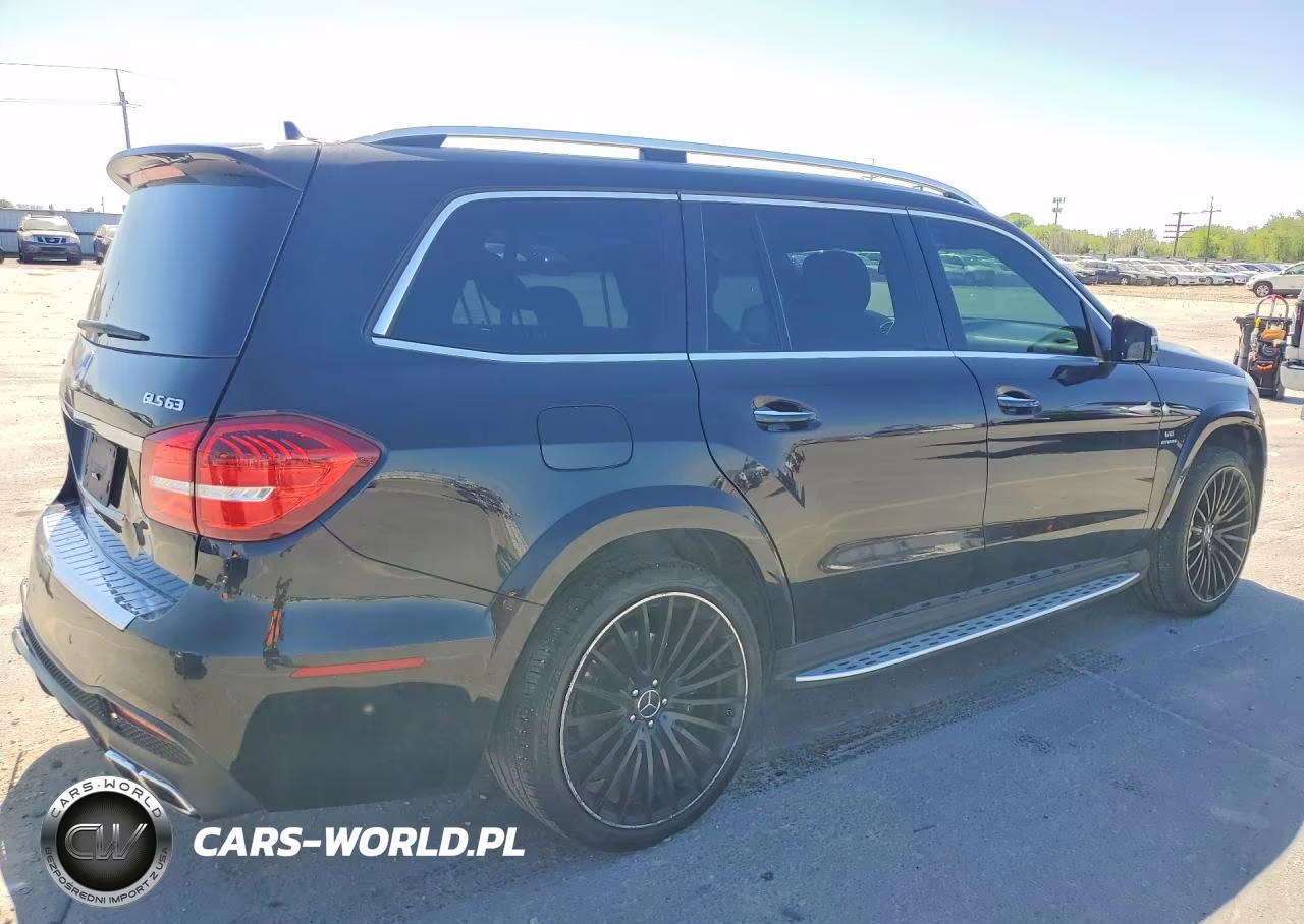 2017 Mercedes Benz Gls 63 Amg 4Matic VIN:4JGDF7FEXHA840445 - 3
