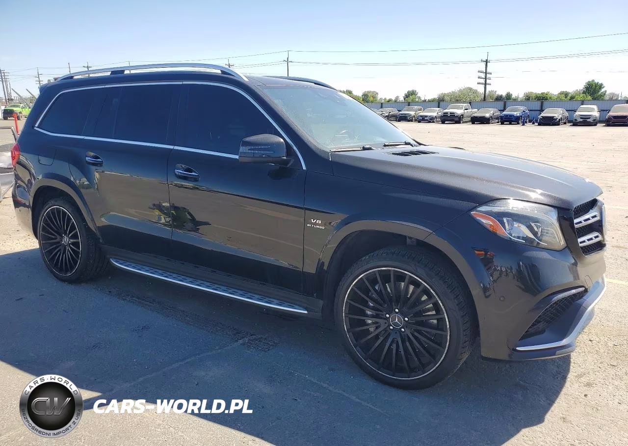 2017 Mercedes Benz Gls 63 Amg 4Matic VIN:4JGDF7FEXHA840445 - 4