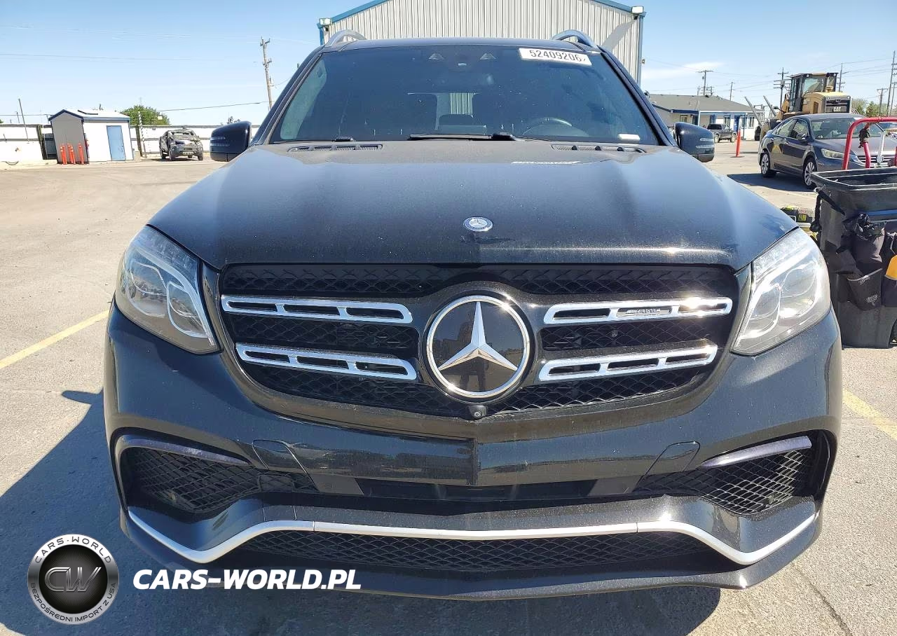 2017 Mercedes Benz Gls 63 Amg 4Matic VIN:4JGDF7FEXHA840445 - 5