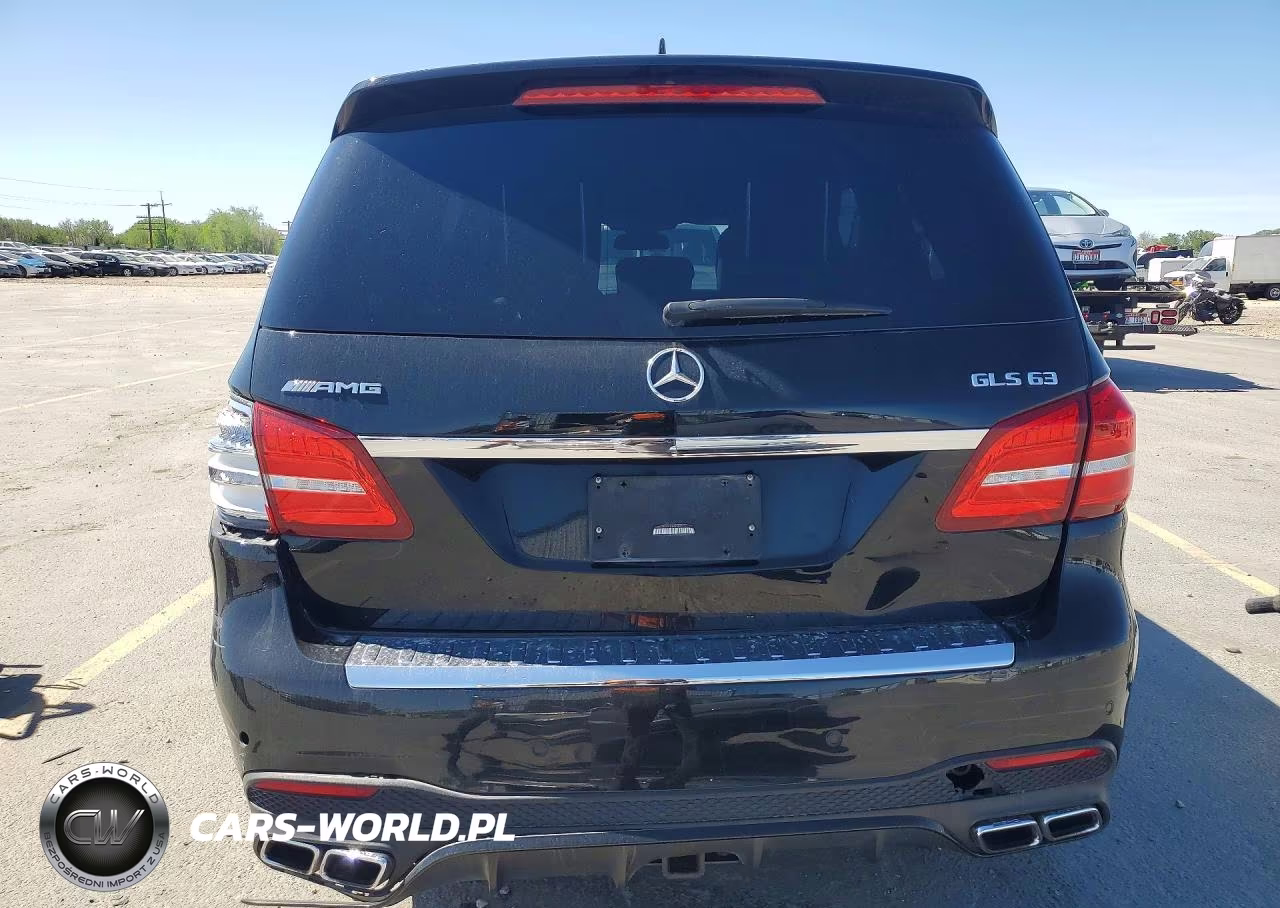 2017 Mercedes Benz Gls 63 Amg 4Matic VIN:4JGDF7FEXHA840445 - 6