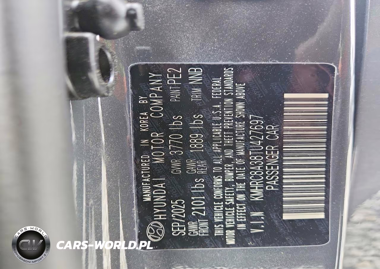 2026 Hyundai Venue Sel VIN:KMHRC8A38TU427697 - 12