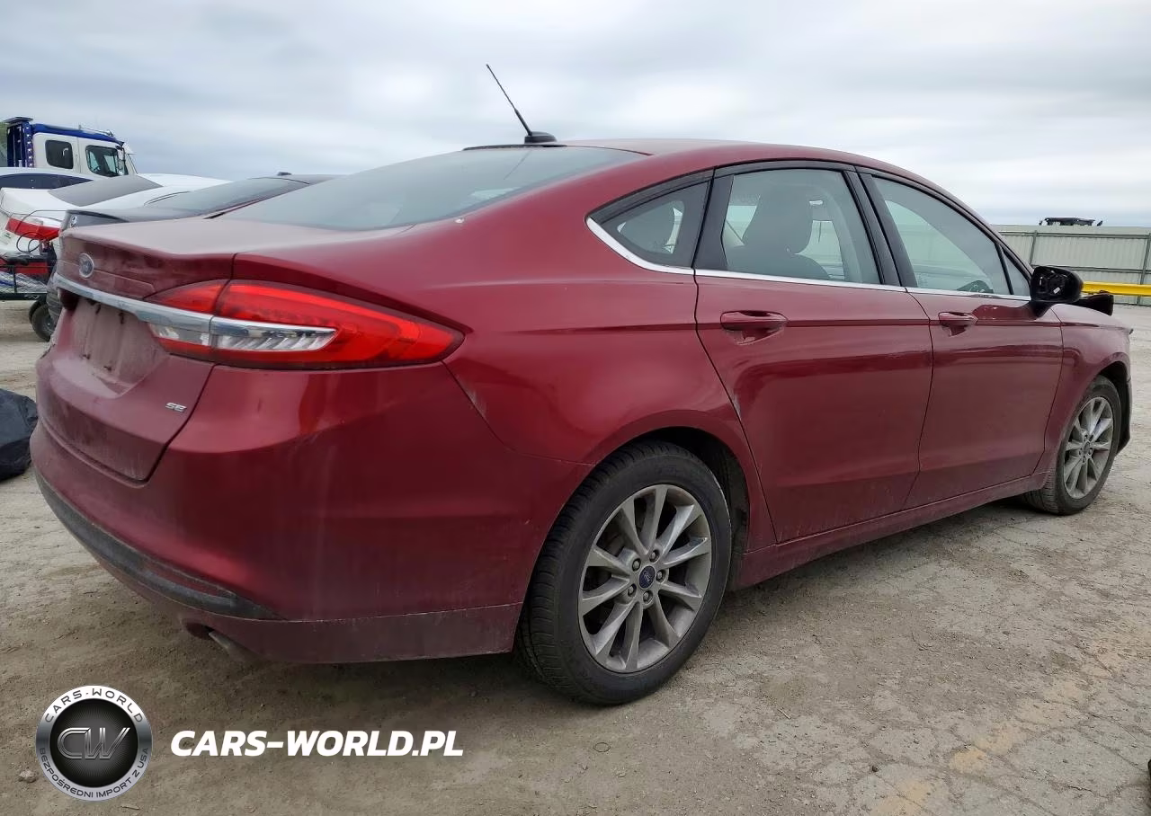 2017 Ford Fusion Se VIN:3FA6P0H73HR200749 - 3
