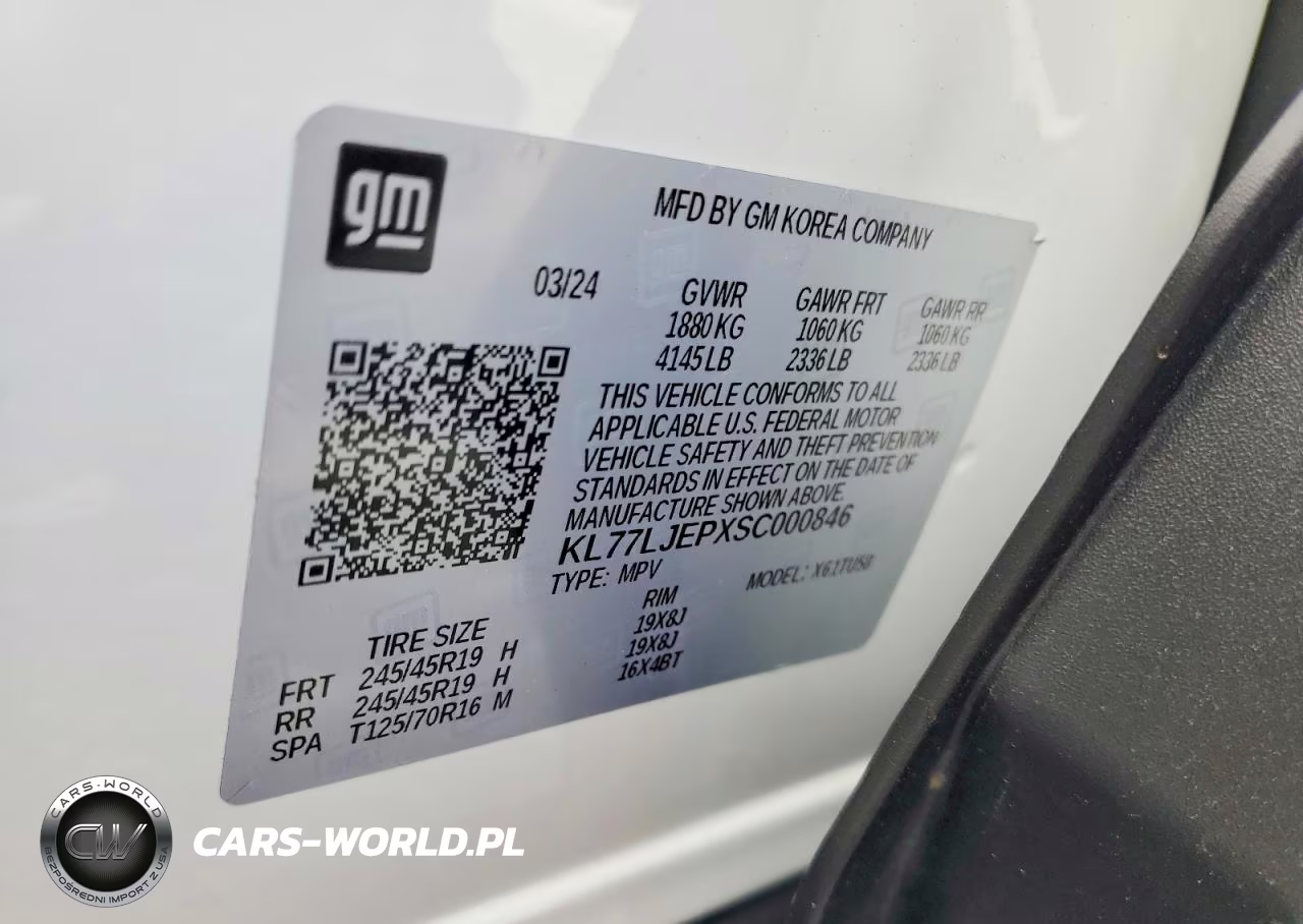 2025 Chevrolet Trax 2Rs VIN:KL77LJEPXSC000846 - 13