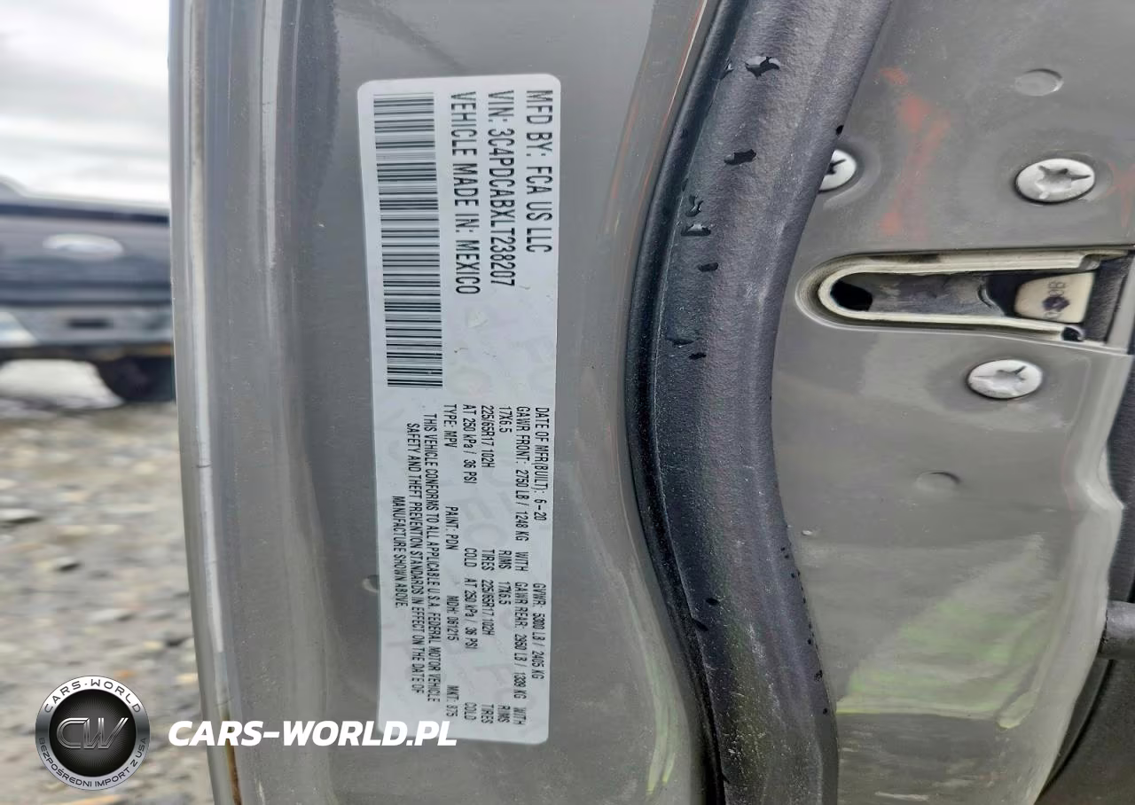 2020 Dodge Journey Se VIN:3C4PDCABXLT238207 - 14