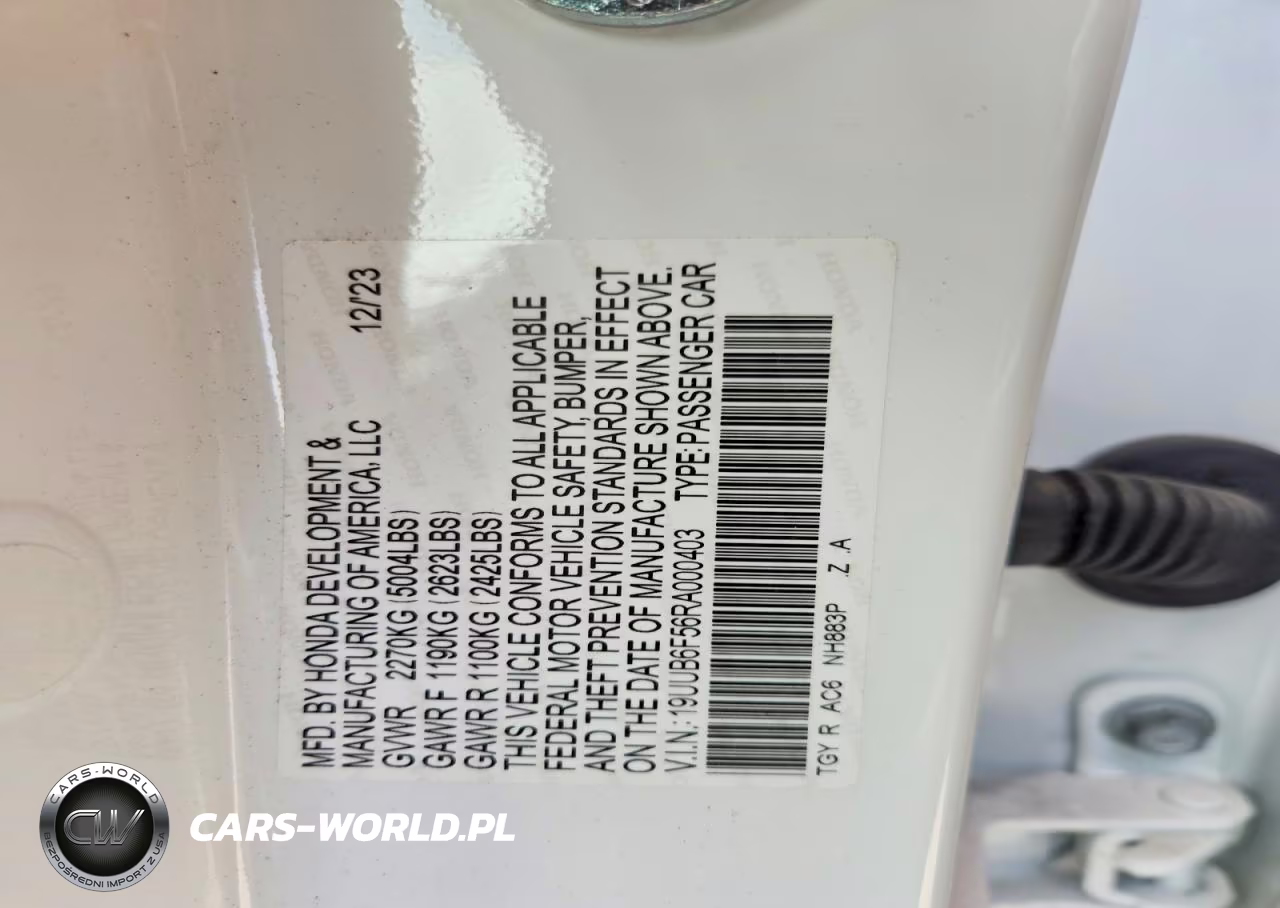 2024 Acura Tlx A-Spec VIN:19UUB6F56RA000403 - 12