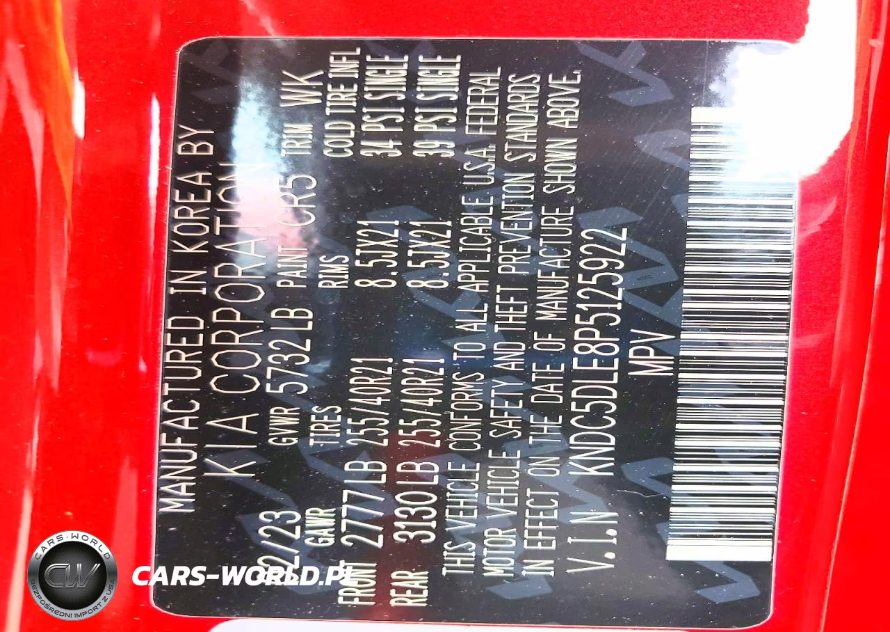2023 Kia Ev6 Gt VIN:KNDC5DLE8P5125922 - 14