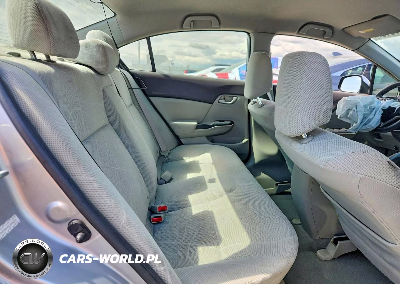 2012 Honda Civic Lx VIN:JHMFB2F50CS004317 - 10