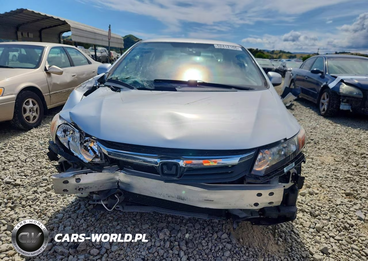 2012 Honda Civic Lx VIN:JHMFB2F50CS004317 - 5