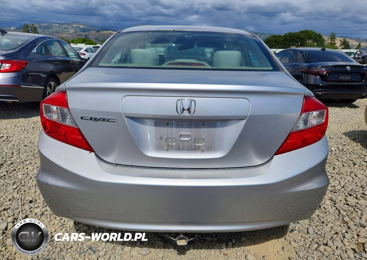 2012 Honda Civic Lx VIN:JHMFB2F50CS004317 - 6