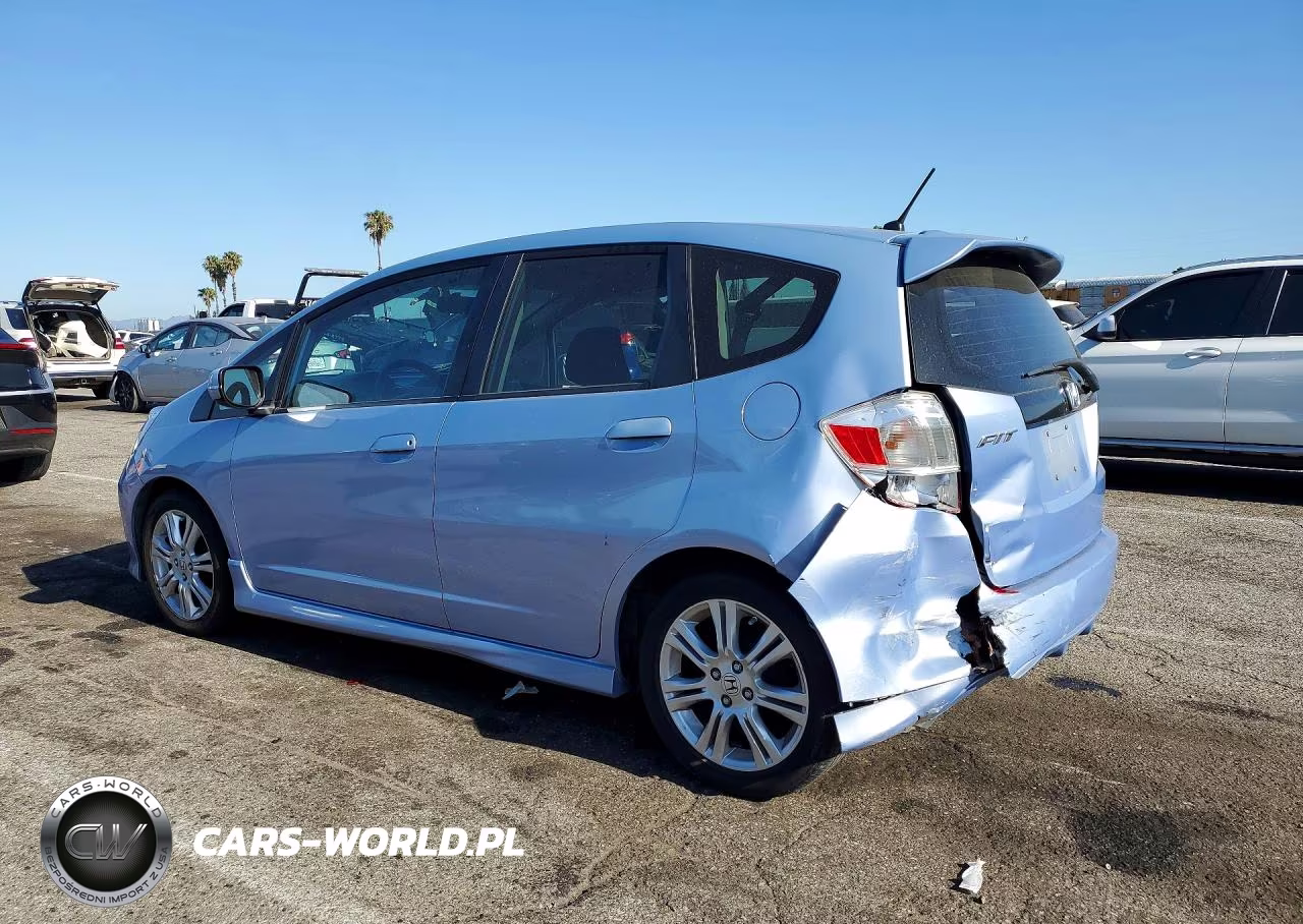 2009 Honda Fit Sport VIN:JHMGE88609S071853 - 2