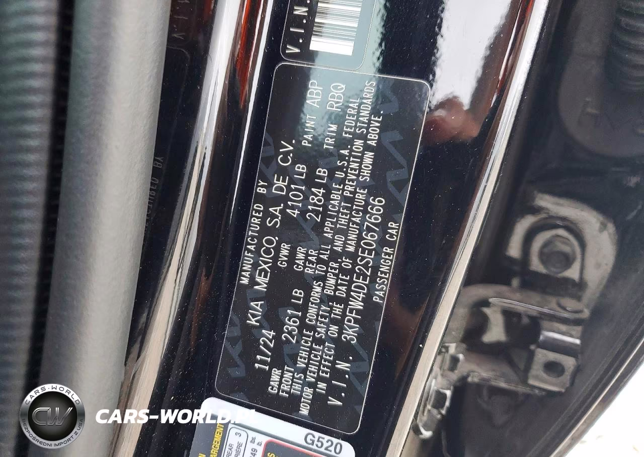 2025 Kia K4 Gt-Line VIN:3KPFW4DE2SE067666 - 13